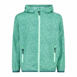 CMP Giacche E Piumini^Giacca impermeabile ripiegabile da bambina in microfantasia