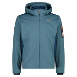 Uomo CMP Giacche Trekking|Giacche Softshell^Giacca in Light Softshell con cappuccio staccabile da uomo