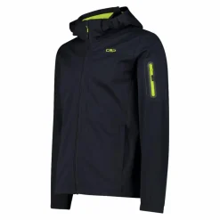 Uomo CMP Giacche Trekking|Giacche Softshell^Giacca in Light Softshell con cappuccio staccabile da uomo