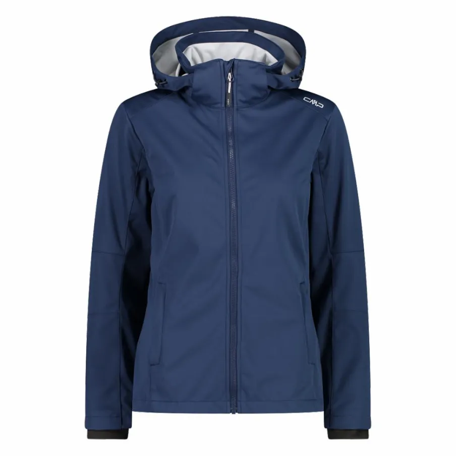 Donna CMP Giacche Trekking|Giacche Softshell^Giacca in Light Softshell con cappuccio staccabile da donna