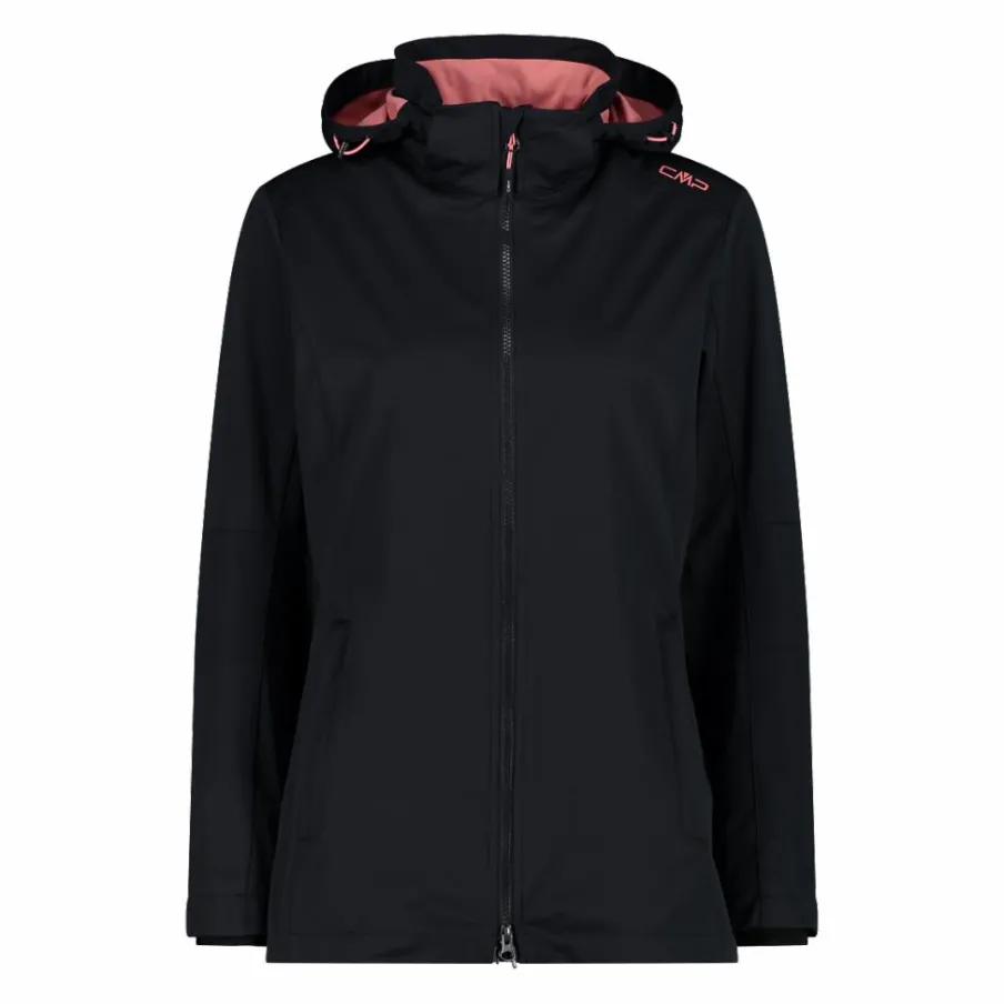 Donna CMP Giacche Trekking|Giacche Softshell^Giacca in Light Softshell con cappuccio staccabile da donna