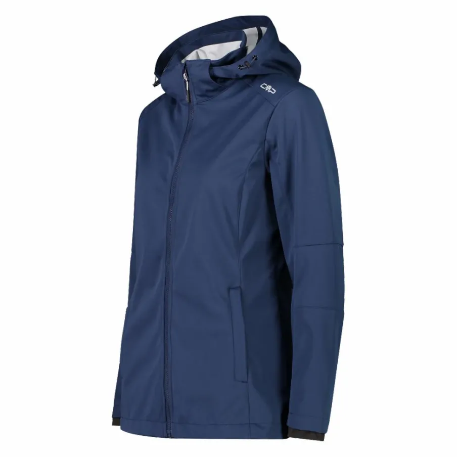 Donna CMP Giacche Trekking|Giacche Softshell^Giacca in Light Softshell con cappuccio staccabile da donna