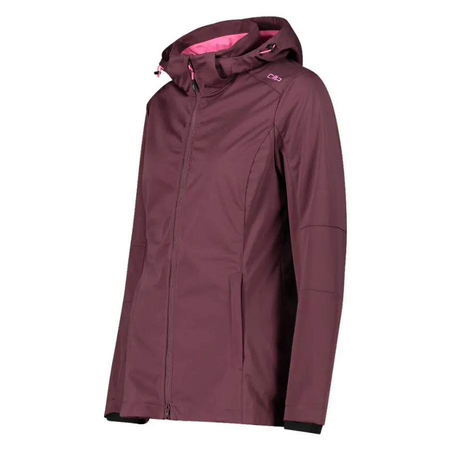 Donna CMP Giacche Trekking|Giacche Softshell^Giacca in Light Softshell con cappuccio staccabile da donna