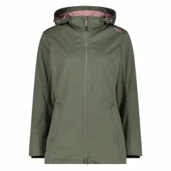 Donna CMP Giacche Trekking|Giacche Softshell^Giacca in Light Softshell con cappuccio staccabile da donna