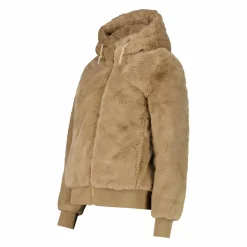 Donna CMP Giacche Imbottite E Piumini|Giacche Invernali^Giacca in pelliccetta da donna con cappuccio