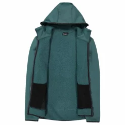 Uomo CMP Pile^Giacca in pelliccetta Stretch Performance da uomo con cappuccio