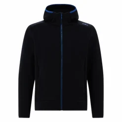 Uomo CMP Pile^Giacca in pelliccetta Stretch Performance da uomo con cappuccio