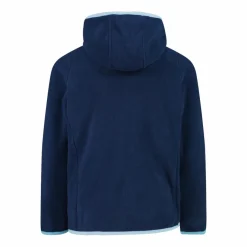 CMP Pile E Felpe^Giacca in pile con zip da bambina color block con cappuccio