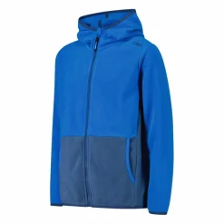 Bambino CMP Pile E Felpe^Giacca in pile con zip da bambino color block con cappuccio