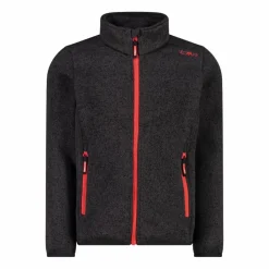 CMP Pile E Felpe^Giacca in pile da bambina in knit-tech