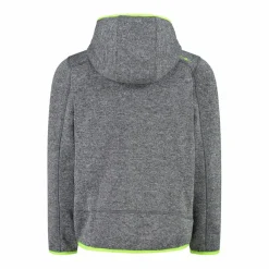 Bambino CMP Pile E Felpe^Giacca in pile da bambino in knit-tech mélange con cappuccio
