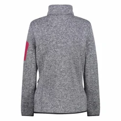 Donna CMP Pile^Giacca in pile da donna in Knit-Tech mèlange