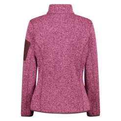 Donna CMP Pile^Giacca in pile da donna in Knit-Tech mèlange