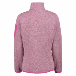 Donna CMP Pile^Giacca in pile da donna in Knit-Tech mèlange