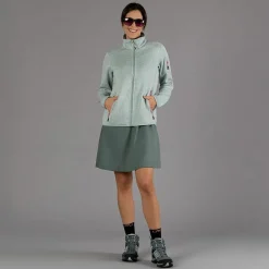 Donna CMP Pile^Giacca in pile da donna in Knit-Tech mèlange