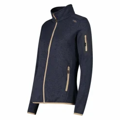 Donna CMP Pile^Giacca in pile da donna in Knit-Tech mèlange