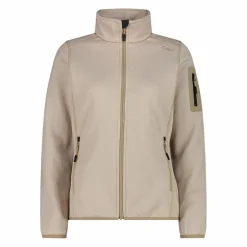 Donna CMP Pile^Giacca in pile da donna in Knit-Tech mèlange