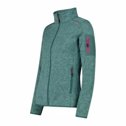 Donna CMP Pile^Giacca in pile da donna in Knit-Tech mèlange