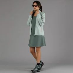 Donna CMP Pile^Giacca in pile da donna in Knit-Tech mèlange