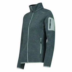 Donna CMP Pile^Giacca in pile da donna in Knit-Tech mèlange