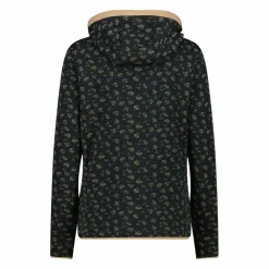 Donna CMP Pile^Giacca in pile da donna stampata con cappuccio