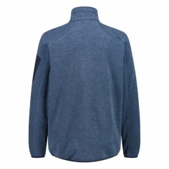 Uomo CMP Pile^Giacca in Pile da uomo in knit-tech mélange