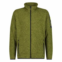 Uomo CMP Pile^Giacca in Pile da uomo in knit-tech mélange