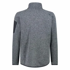 Uomo CMP Pile^Giacca in Pile da uomo in knit-tech mélange
