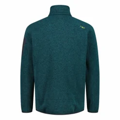 Uomo CMP Pile^Giacca in Pile da uomo in knit-tech mélange