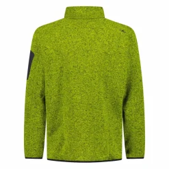 Uomo CMP Pile^Giacca in Pile da uomo in knit-tech mélange