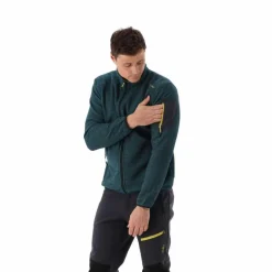 Uomo CMP Pile^Giacca in Pile da uomo in knit-tech mélange