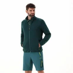 Uomo CMP Pile^Giacca in pile da uomo Stretch Performance melange