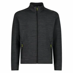 Uomo CMP Pile^Giacca in pile da uomo Stretch Performance melange