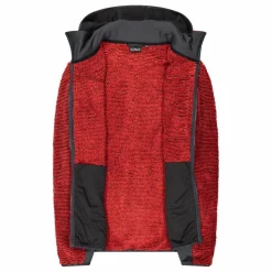 Uomo CMP Pile^Giacca in pile Highloft da uomo con cappuccio Unlimitech