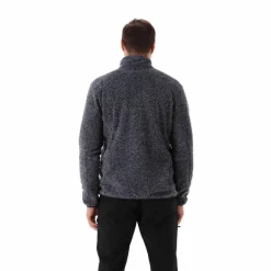 Uomo CMP Pile^Giacca in pile HighLoft da uomo con tasca termoapplicata melange