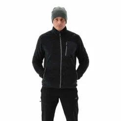 Uomo CMP Pile^Giacca in pile HighLoft da uomo con tasca termoapplicata melange