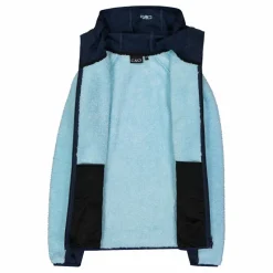 Donna CMP Pile^Giacca in pile Highloft da donna con cappuccio