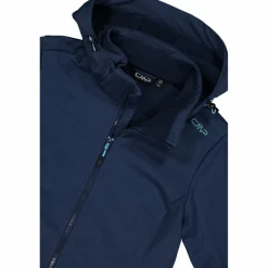 Donna CMP Giacche Trekking|Giacche Softshell^Giacca in softshell da donna con cappuccio staccabile