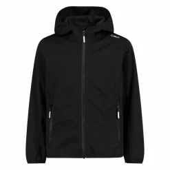 CMP Giacche E Piumini^Giacca in softshell leggero da bambina con cappuccio fisso