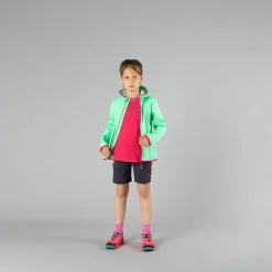 CMP Giacche E Piumini^Giacca in softshell leggero da bambina con cappuccio fisso