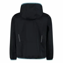 Bambino CMP Giacche E Piumini^Giacca in softshell leggero da bambino con cappuccio fisso