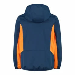 Bambino CMP Giacche E Piumini^Giacca in softshell leggero da bambino con cappuccio fisso