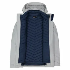 Donna CMP Giacche Imbottite E Piumini|Giacche Trekking^Giacca multifunzionale da donna con strato interno staccabile con cappuccio