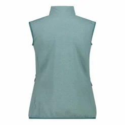 Donna CMP Pile^Gilet in Knit-Tech con cappuccio da Donna
