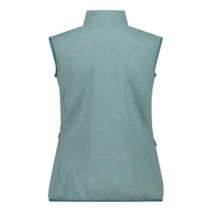 Donna CMP Pile^Gilet in Knit-Tech con cappuccio da Donna