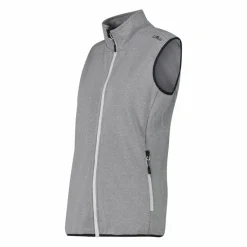 Donna CMP Pile^Gilet in Knit-Tech con cappuccio da Donna