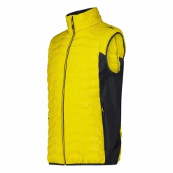 Uomo CMP Gilet E Smanicati|Giacche Imbottite E Piumini^Gilet smanicato ibrido da uomo imbottito con PrimaLoft Black thermoplume Unlimitech