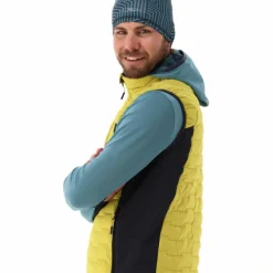 Uomo CMP Gilet E Smanicati|Giacche Imbottite E Piumini^Gilet smanicato ibrido da uomo imbottito con PrimaLoft Black thermoplume Unlimitech