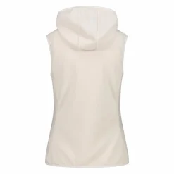 Donna CMP Pile^Gilet smanicato ibrido in pile knit tech da donna