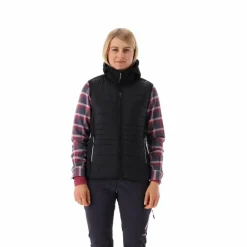 Donna CMP Pile^Gilet smanicato ibrido in pile knit tech da donna
